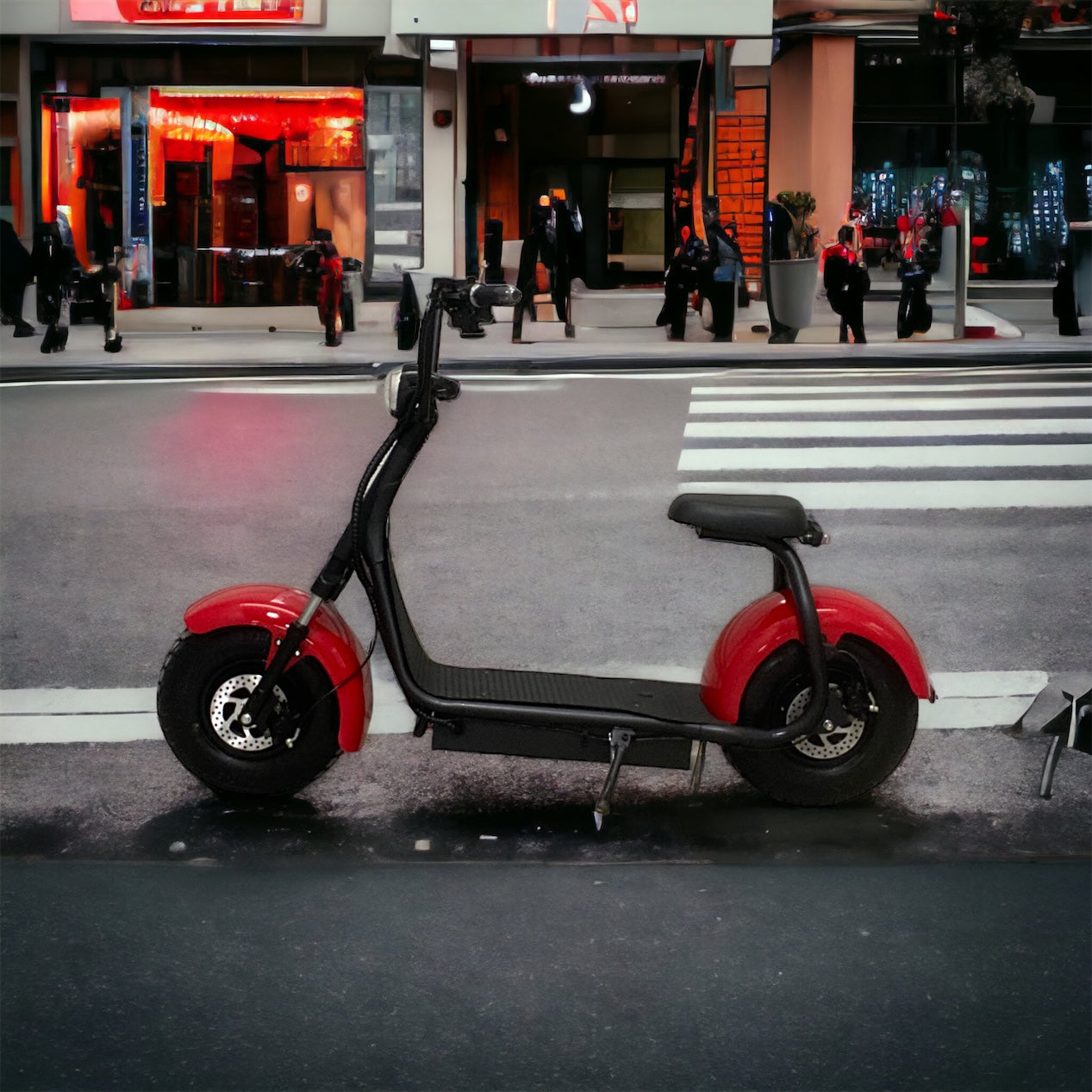 Red 1500W Electric Scooter