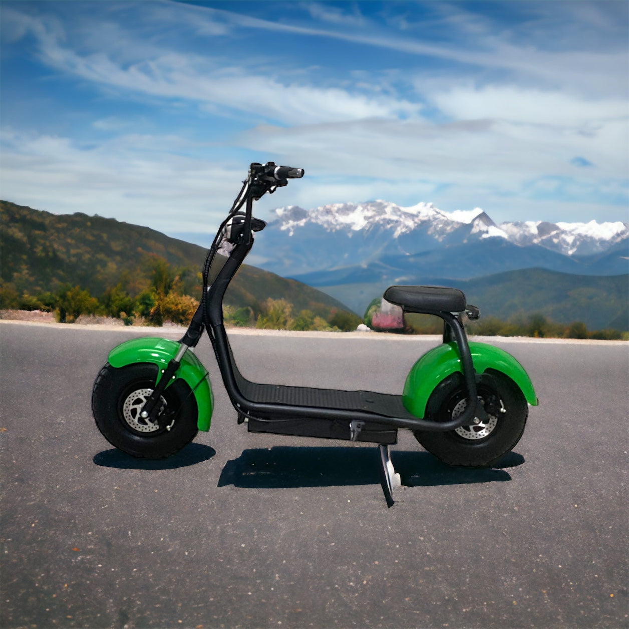 Green 1500W Electric Scooter