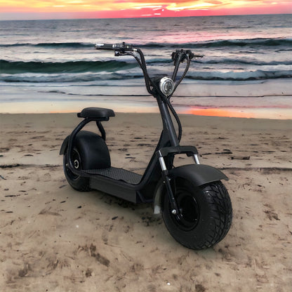 Black 1500W Electric Scooter